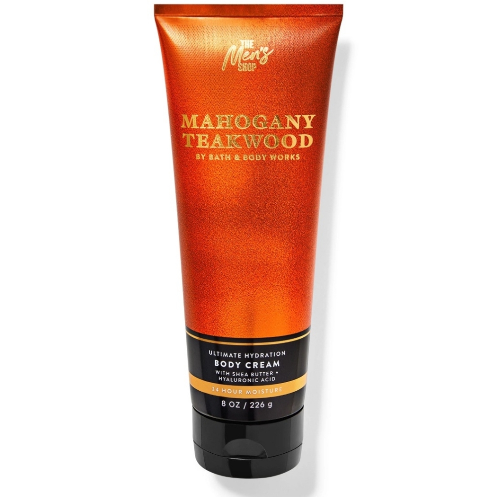 Mahogany Teakwood Men's Body Cream By Bath & Body Works